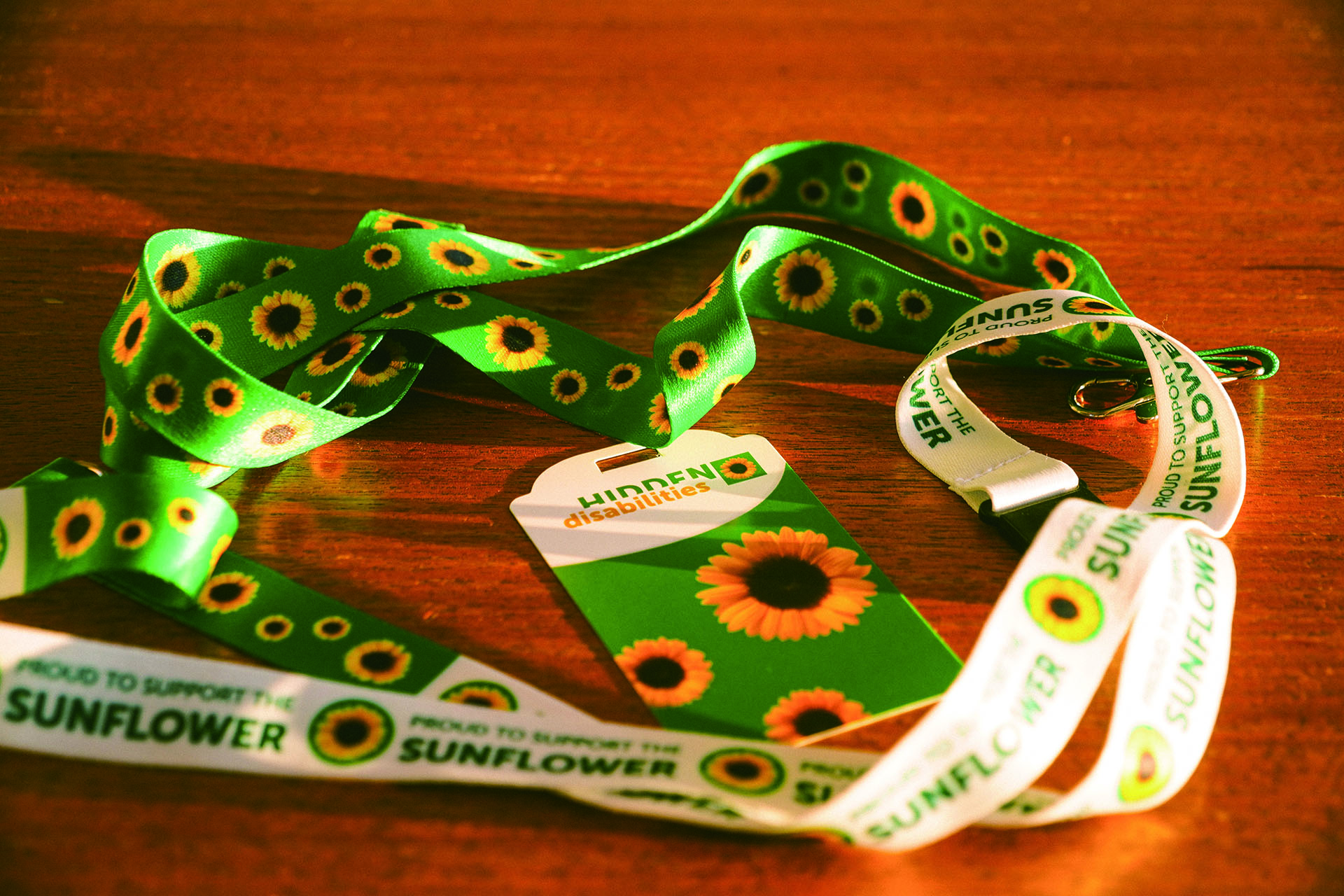 Sunflower supporter badge