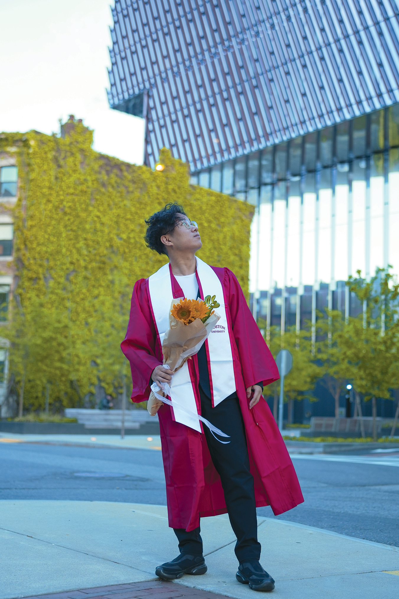 Gavin Xu at graduation