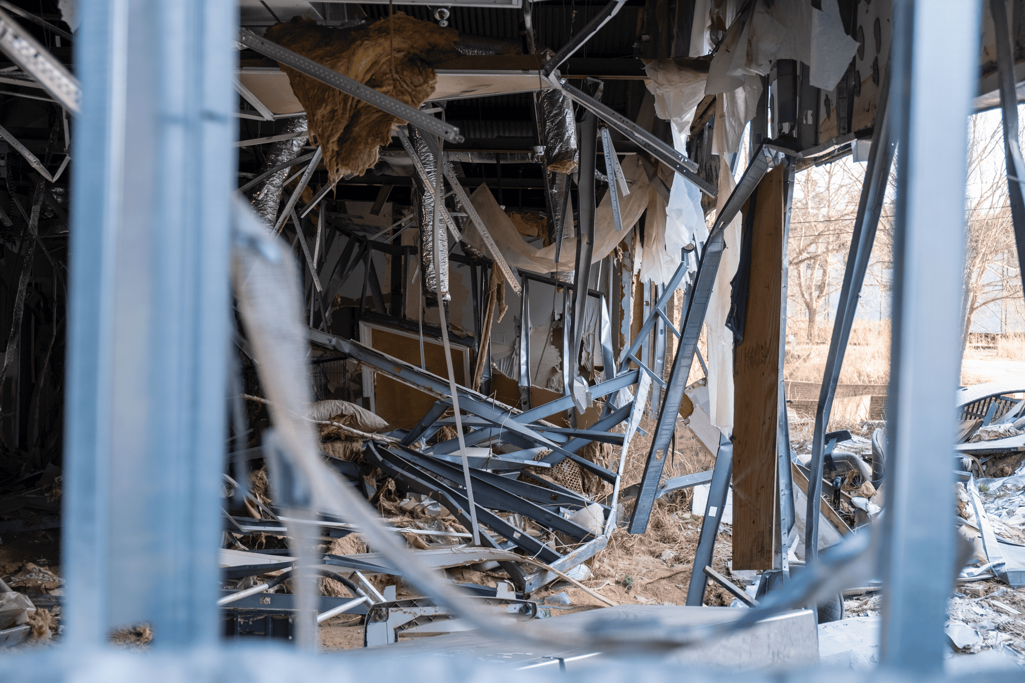 Biltmore Village business interior gutted